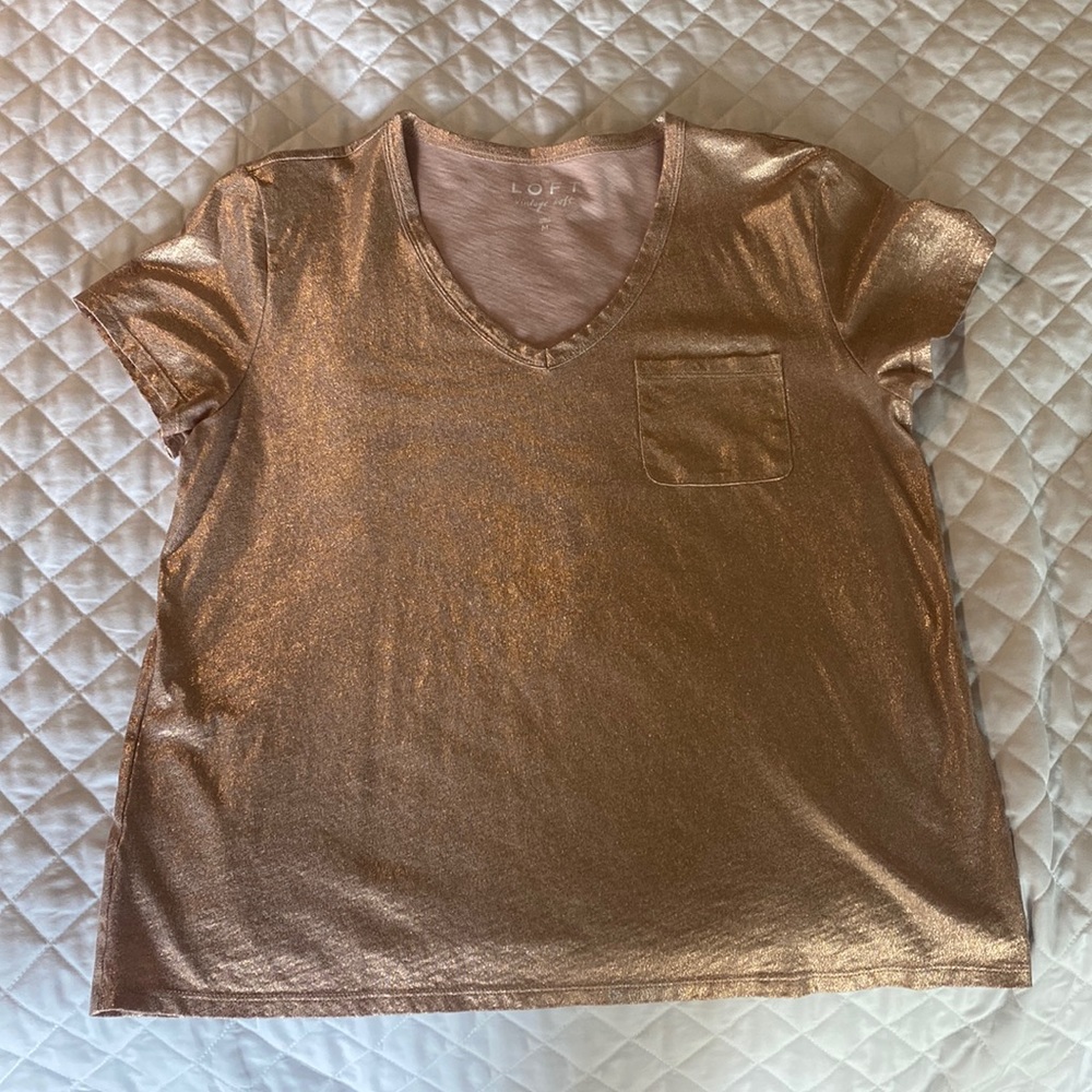 Loft Vintage Soft roségold Tee
